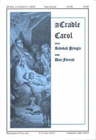 A Cradle Carol SATB choral sheet music cover Thumbnail